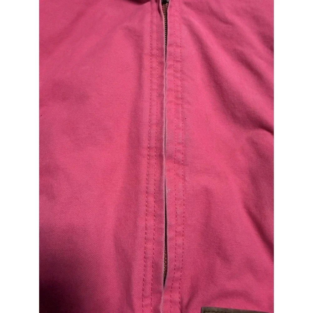 C.e. Schmidt Workwear Jacket Youth S Lined Canvas Waterproof‎ Hot Pink